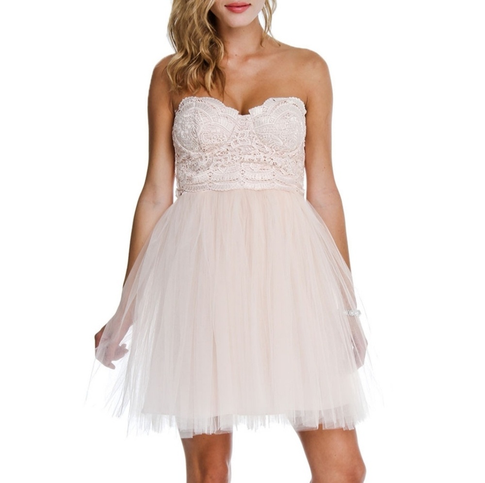 Lace and tulle Dress